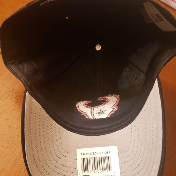 NAVY BLUE HOUSTON TEXANS HAT - Picture 3 of 3